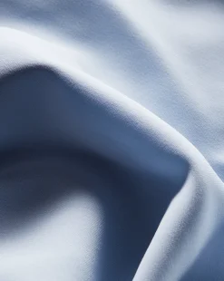 Veronica Beard Dresses>Absol Crepe Strapless Dress in Blue Mist