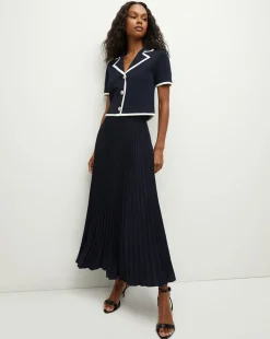 Veronica Beard Skirts & Shorts>Addi Pleated Skirt in