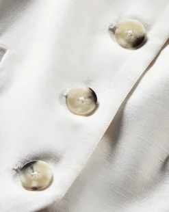 Veronica Beard Jackets & Outerwear|Tops>Arabella Stretch-Linen Vest in