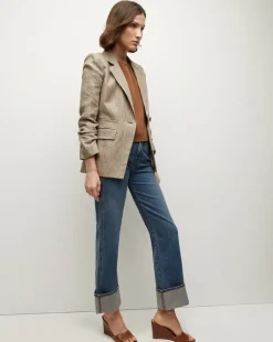 Veronica Beard Jackets & Outerwear>Battista Plaid Dickey Jacket in