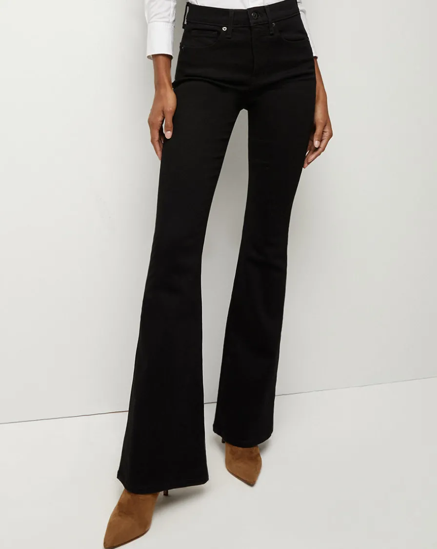 Veronica Beard Jeans|Vb Classics>Beverly High-Rise Skinny Flare Jean