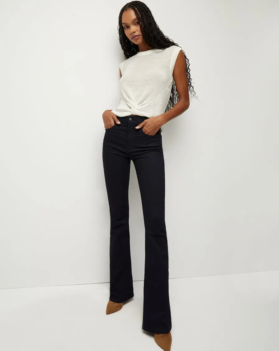 Veronica Beard Jeans|Vb Classics>Beverly Skinny High-Rise Flare Jeans