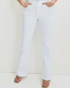 Veronica Beard Jeans|Extended Sizes>Beverly Skinny-Flare Jean | Extended