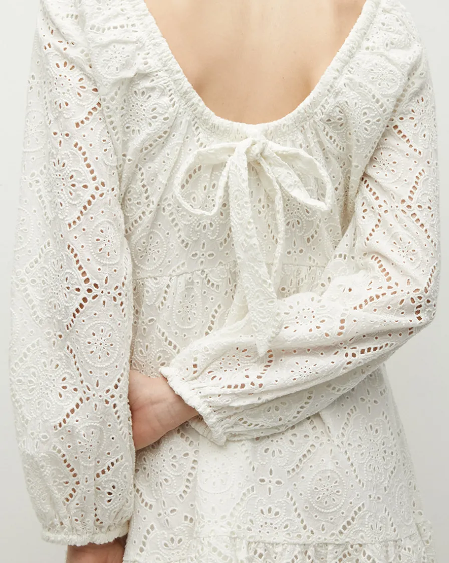 Veronica Beard Dresses>Calibra Eyelet Dress