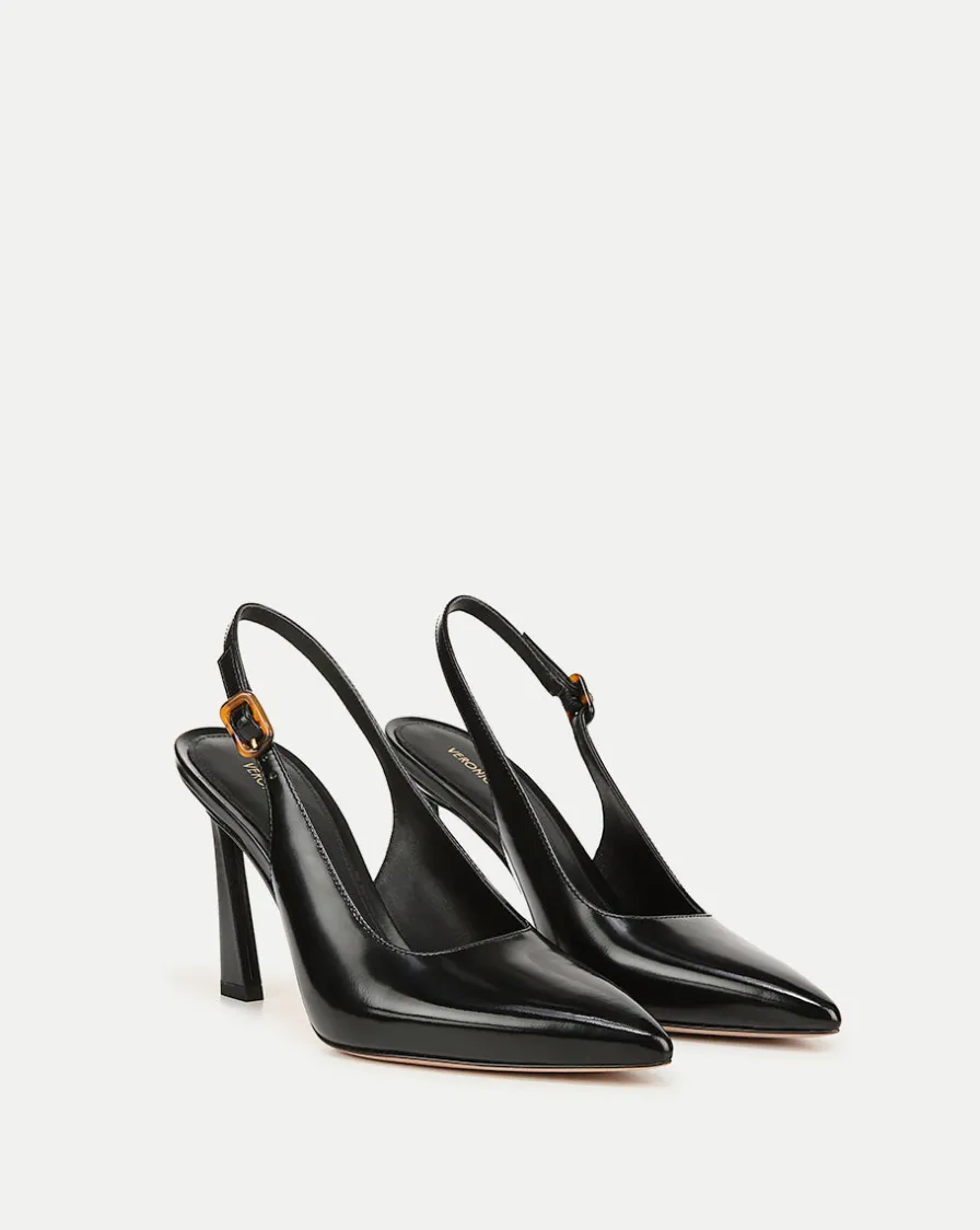 Veronica Beard Pumps|Party Dressing>Callie Leather Slingback Pump in