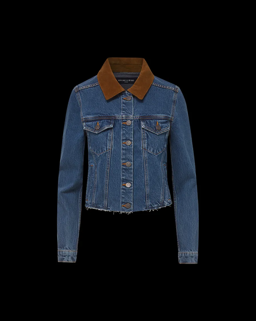 Veronica Beard Jackets & Outerwear|The Veronicas' Favorites>Cara Jean Jacket with Corduroy Collar