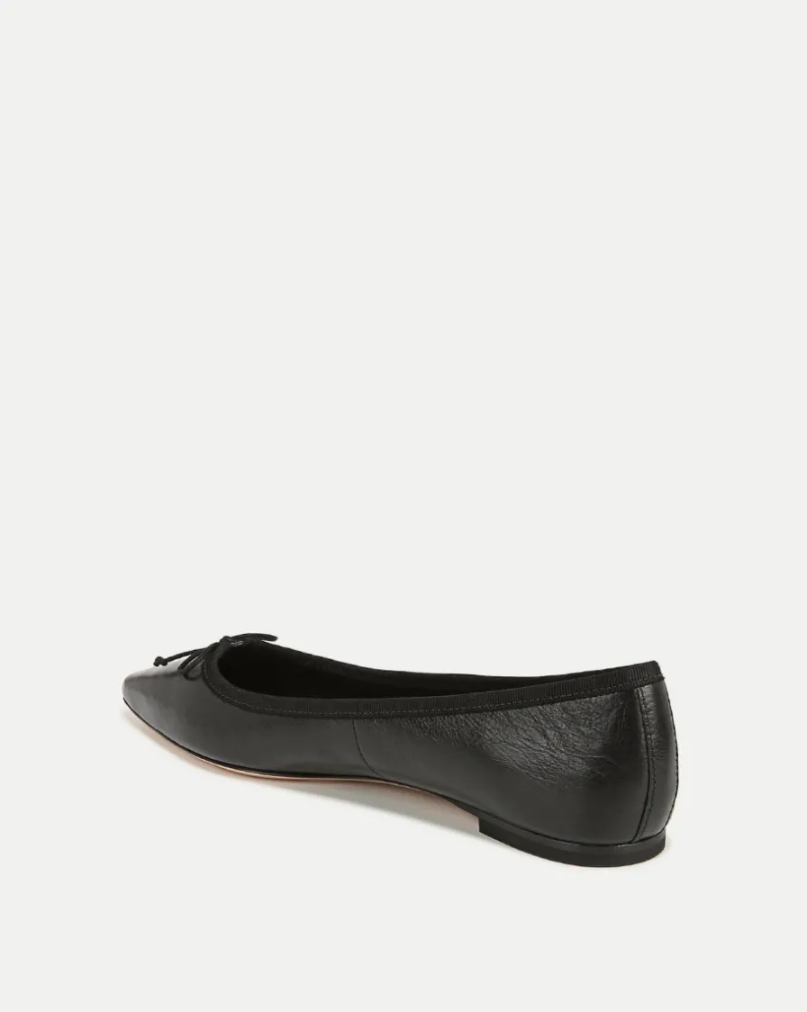 Veronica Beard Flats & Loafers>Catherine Leather Ballet Flat in