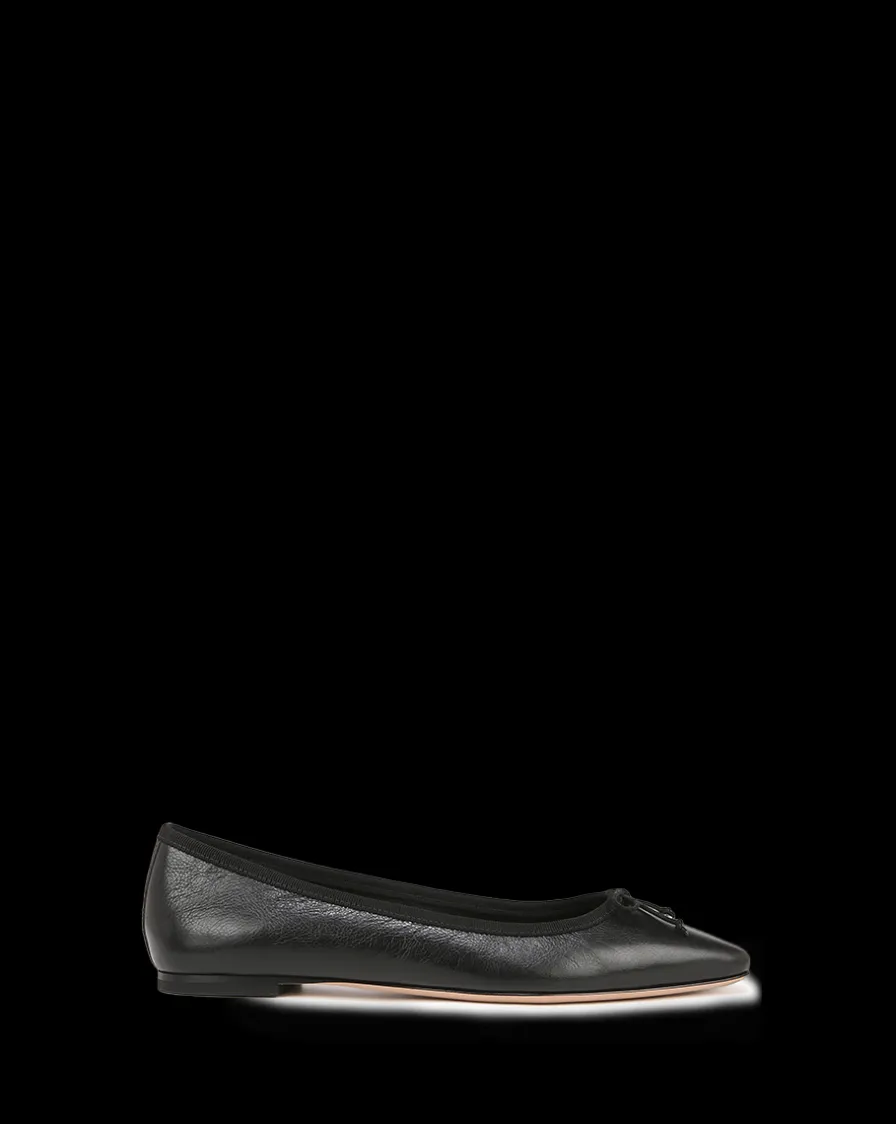 Veronica Beard Flats & Loafers>Catherine Leather Ballet Flat in