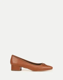 Veronica Beard Flats & Loafers|Pumps>Cecile Leather Ballet Pump