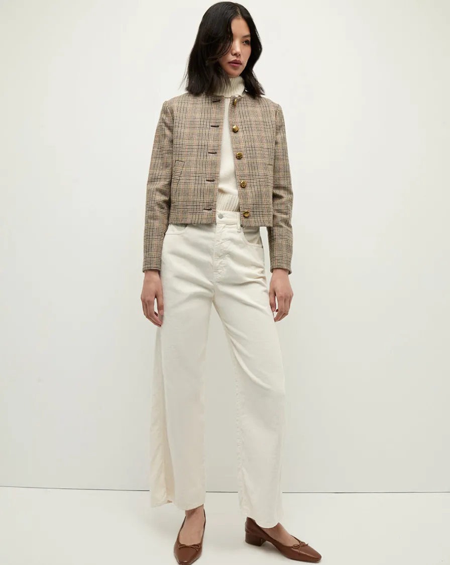 Veronica Beard Flats & Loafers|Pumps>Cecile Leather Ballet Pump