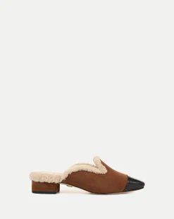 Veronica Beard Flats & Loafers|The Veronicas' Favorites>Cecile Shearling Mule in