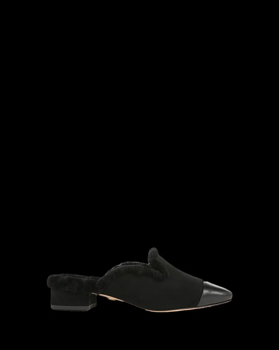 Veronica Beard Flats & Loafers>Cecile Shearling Mule in