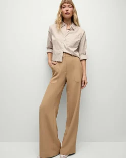 Veronica Beard Pants|Matching Sets>Cole Wide-Leg Pant in