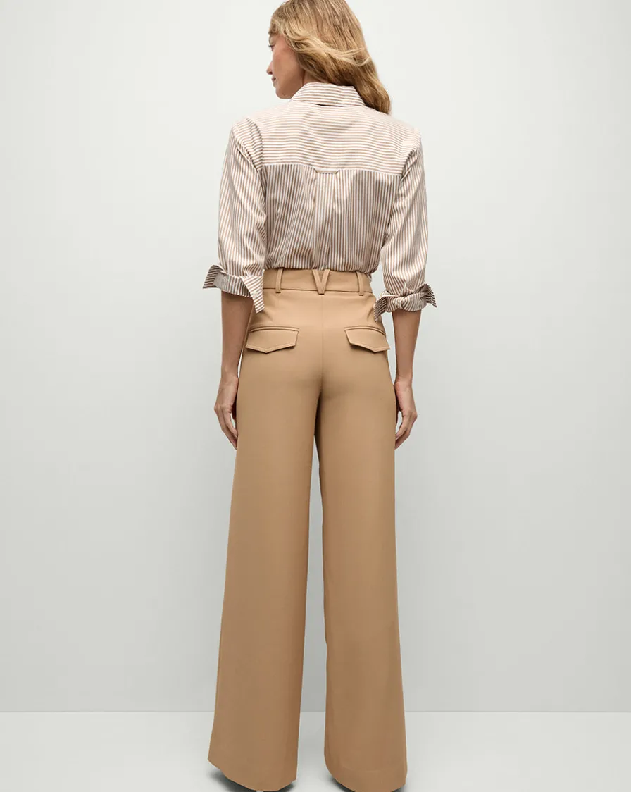 Veronica Beard Pants|Matching Sets>Cole Wide-Leg Pant in