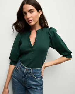 Veronica Beard Tops>Coralee Top in