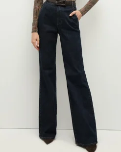 Veronica Beard Jeans|The Veronicas' Favorites>Crosbie Wide-Leg Jeans in Indigo Denim