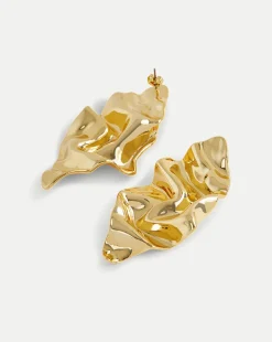 Veronica Beard Accessories|Party Dressing>Crumpled Earring in
