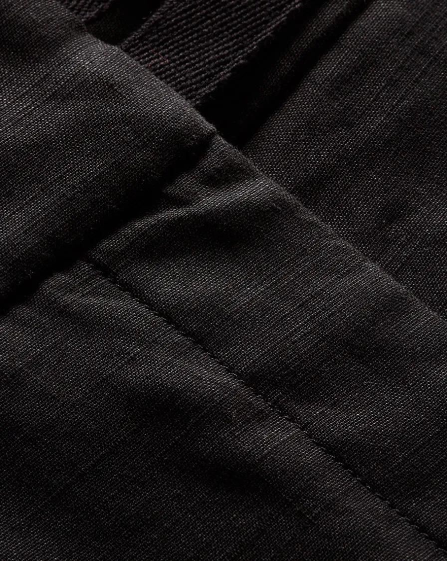 Veronica Beard Pants>Cruz Stretch-Linen Pants in