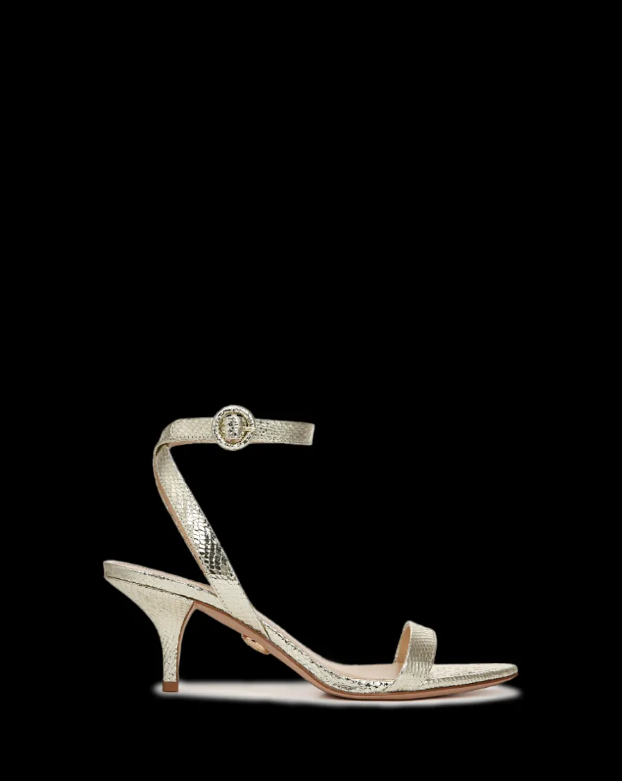Veronica Beard Sandals>Darcelle Metallic Leather Sandal in