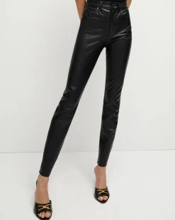 Veronica Beard Jeans|Pants>Debbie Skinny Vegan Leather Pant
