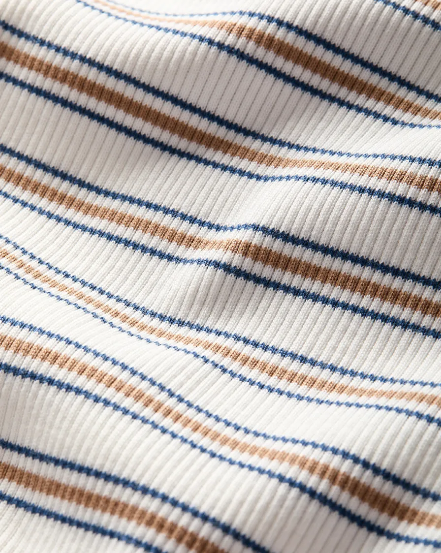 Veronica Beard Tops>Delano Top in Off-White Multi