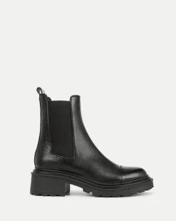 Veronica Beard Boots & Booties>Delilah Leather Bootie in