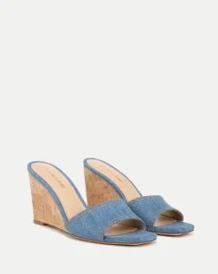 Veronica Beard Sandals>Ellen Wedge Sandal