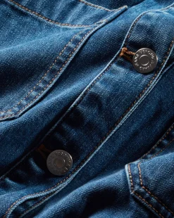 Veronica Beard Dresses>Evelyn Chambray Dress in