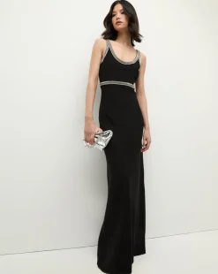 Veronica Beard Dresses|The Veronicas' Favorites>Flores Rhinestone Maxi Dress in