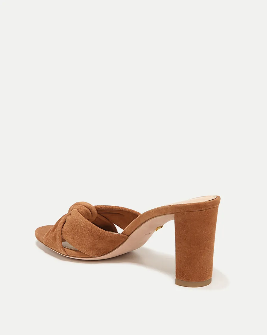 Veronica Beard Sandals>Ganita Knot-Front Sandal