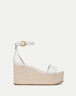 Veronica Beard Sandals>Gianna Raffia Wedge Sandal in