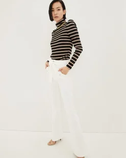 Veronica Beard Jeans>Giselle Skinny-Flare Jeans