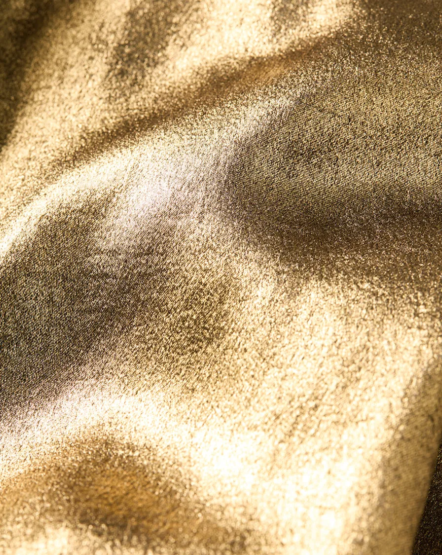 Veronica Beard Pants|Matching Sets>Gracie Pant in Vintage Gold x Poppy Delevingne