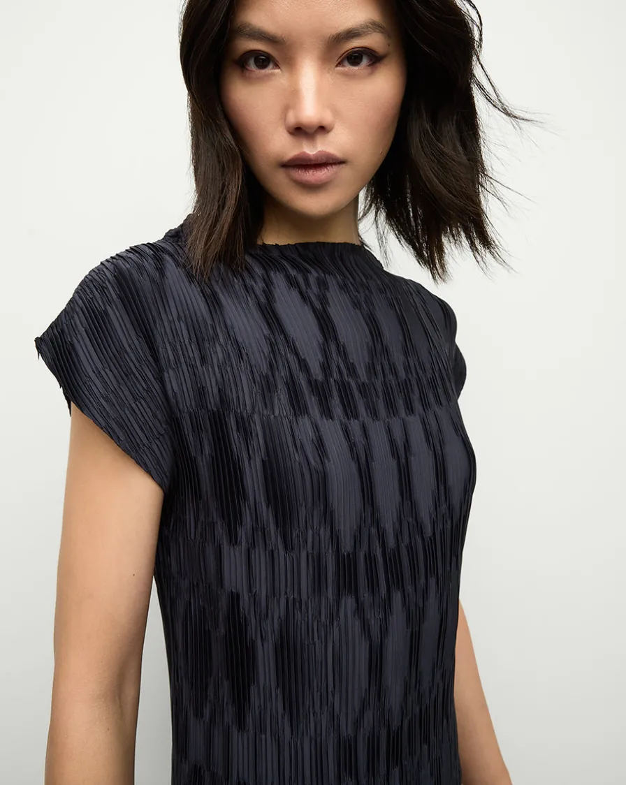 Veronica Beard Dresses>Gramercy Pleated Dress in