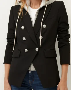 Veronica Beard Dickeys|Extended Sizes>Hoodie Dickey