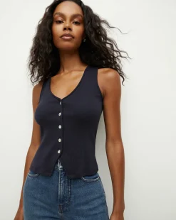 Veronica Beard Tops>Hoorne Tank in