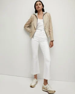 Veronica Beard Jackets & Outerwear|Vb Classics>Hosanna Khaki Linen Dickey Jacket