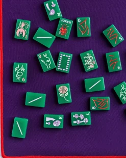 Veronica Beard Accessories|The Gift Guide>Green Mahjong Tiles | The Lucky Line in