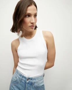 Veronica Beard Tops|Vb Classics>Jordyn Cropped Tank in