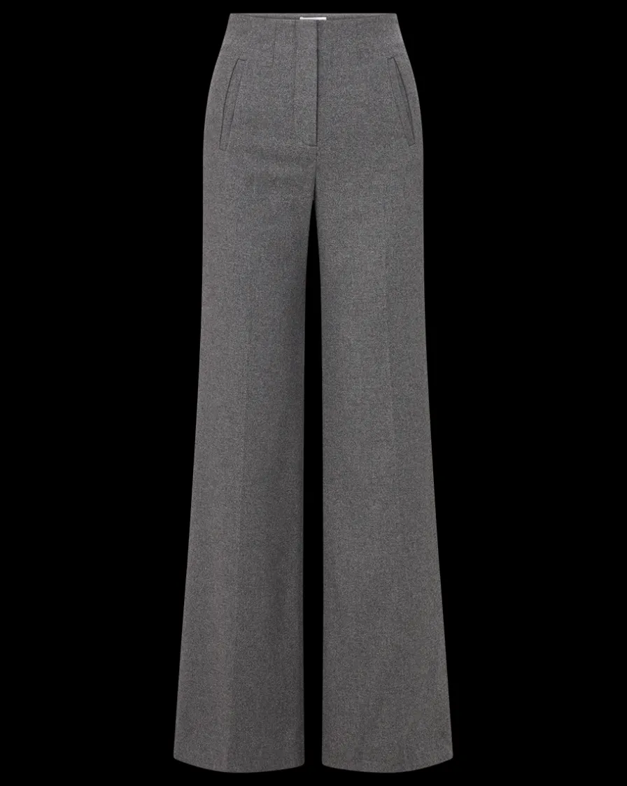 Veronica Beard Pants|Matching Sets>Jude Pant in Heather Grey