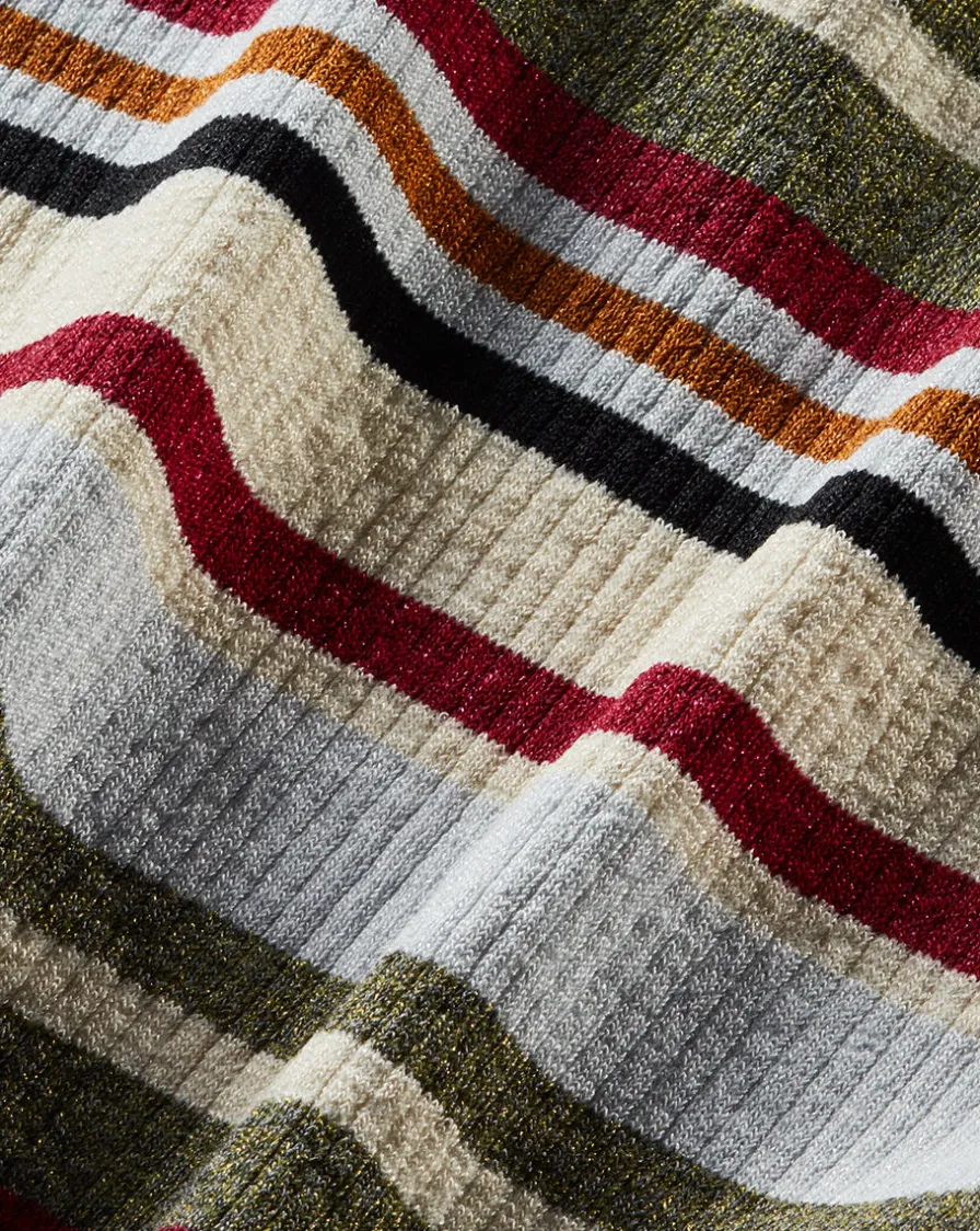 Veronica Beard Sweaters|Tops>Kavya color Striped Ribbed Sweater