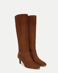 Veronica Beard Boots & Booties|The Veronicas' Favorites>Kenzie Mid-Heel Tall Boot in