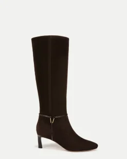 Veronica Beard Boots & Booties|The Gift Guide>Kenzie Mid-Heel Tall Boot in