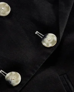 Veronica Beard Jackets & Outerwear>Kiernan Linen Dickey Jacket in