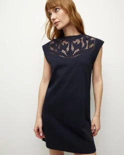 Veronica Beard Dresses>Malta Cotton T-Shirt Dress in