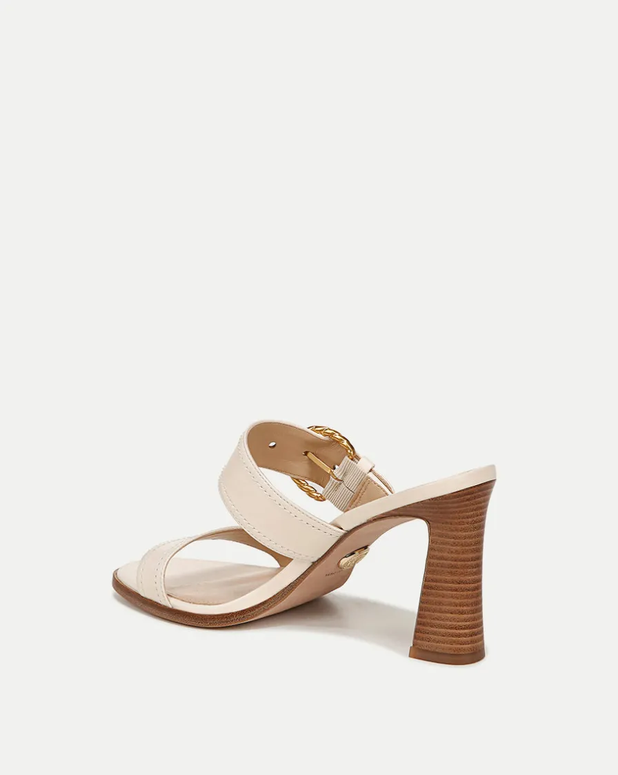 Veronica Beard Sandals>Margaux Leather Buckle Sandle|