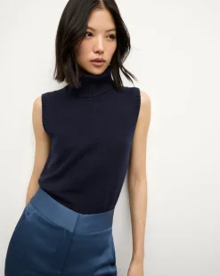Veronica Beard Sweaters|Tops>Mazzy Cashmere Turtleneck in