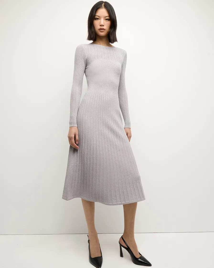 Veronica Beard Dresses>Nami Midi Sweater Dress in