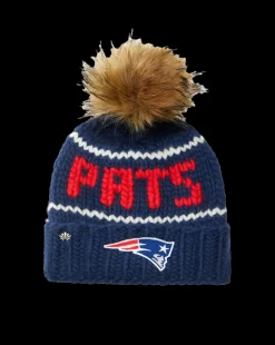 Veronica Beard Accessories|The Gift Guide>New England Patriots Beanie in Nautical Blue