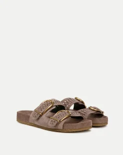 Veronica Beard Sandals>Paige Buckle Sandal in